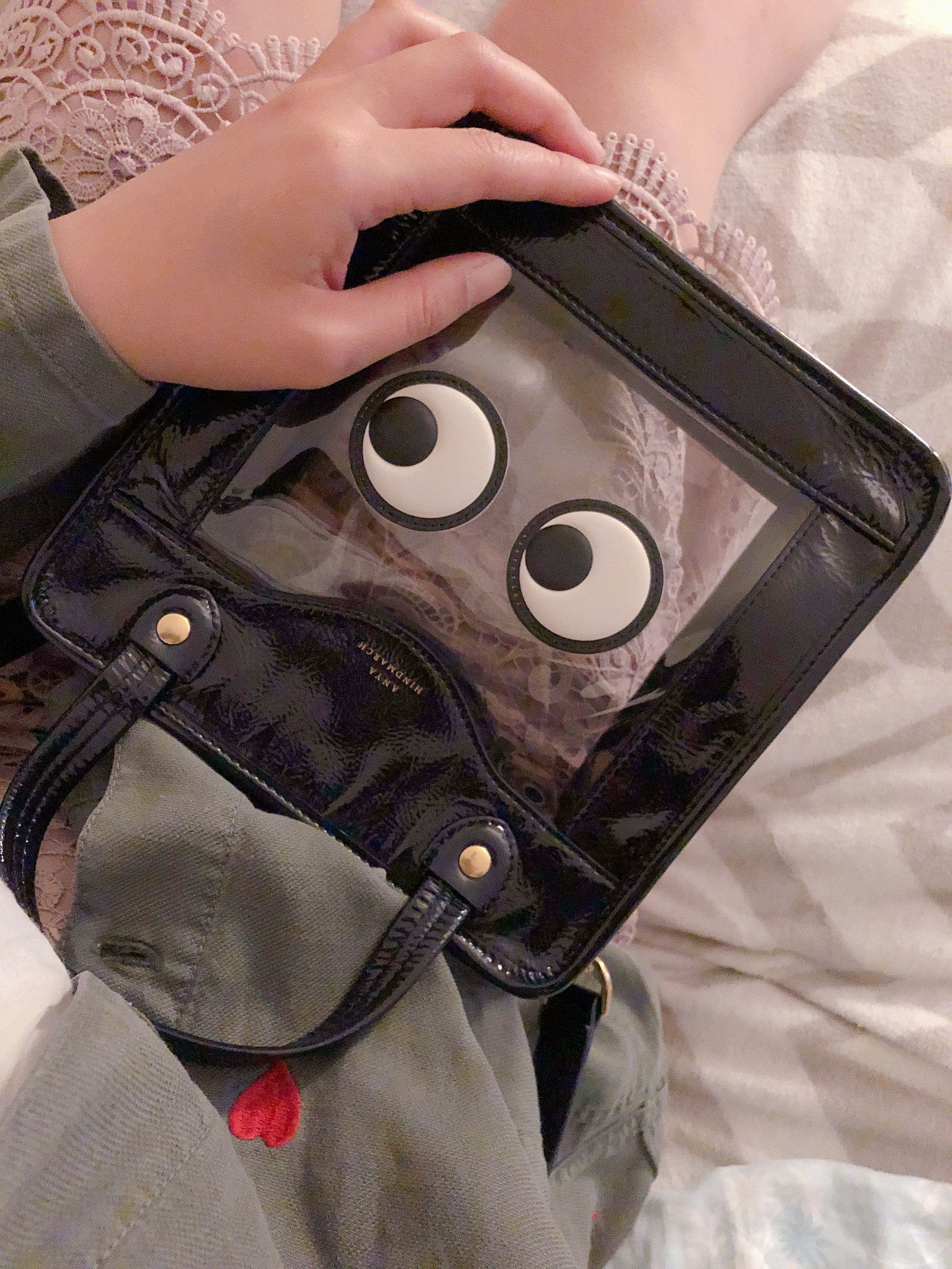 Eyes Rainy Day Crossbody by Anya Hindmarch | Rent the Runway